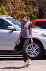 DAKOTA JOHNSON Arrives at Yoga Class in Los Angeles 05/03/2018
