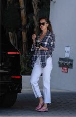 DAKOTA JOHNSON Leaves Sunet Tower in West Hollywood 05/25/2018