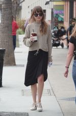 DAKOTA JOHNSON Out for Coffee in Los Angeles 05/18/2018
