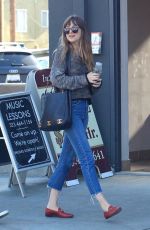 DAKOTA JOHNSON Out in Los Angeles 05/17/2018