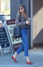 DAKOTA JOHNSON Out in Los Angeles 05/17/2018