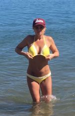 DANIELLA WESTBROOK in Bikini at a Beach in Spain 05/04/2018