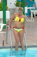 DANNIELLA WESTBROOK in Bikini at a Pool in Spain 05/28/2018