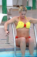 DANNIELLA WESTBROOK in Bikini at a Pool in Spain 05/28/2018