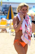 DANNIELLA WESTBROOK in Bikini on the Beach in Spain 05/16/2018