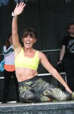 DAVINA MCCALL at Welfest Fitness Festival in Dublin 05/13/2018