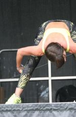 DAVINA MCCALL at Welfest Fitness Festival in Dublin 05/13/2018