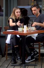 DELILAH BELLE HAMLIN and Cully Smoller Out for Lunch in New York 05/04/2018