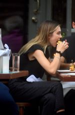 DELILAH BELLE HAMLIN and Cully Smoller Out for Lunch in New York 05/04/2018