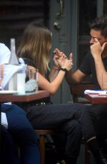 DELILAH BELLE HAMLIN and Cully Smoller Out for Lunch in New York 05/04/2018