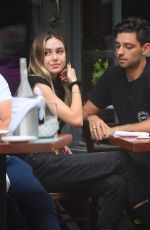 DELILAH BELLE HAMLIN and Cully Smoller Out for Lunch in New York 05/04/2018