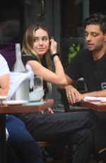 DELILAH BELLE HAMLIN and Cully Smoller Out for Lunch in New York 05/04/2018