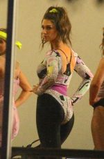 DELTA GOODREM at a Dance Rehersal in Sydney 05/29/2018