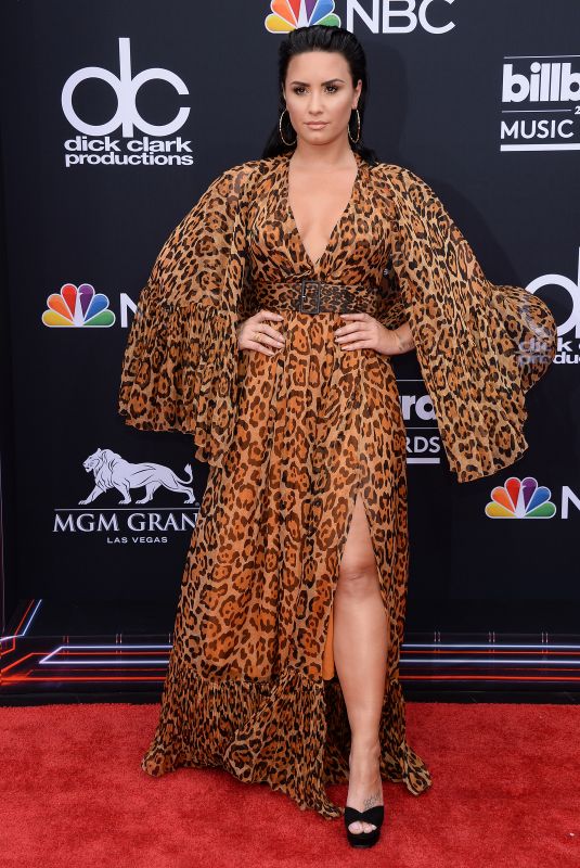 DEMI LOVATO at Billboard Music Awards in Las Vegas 05/20/2018