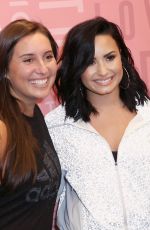 DEMI LOVATO at Fabletics Event in Westfield Topanga 05/18/2018