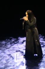 DEMI LOVATO Performs at a Concert in Dublin 05/25/2018