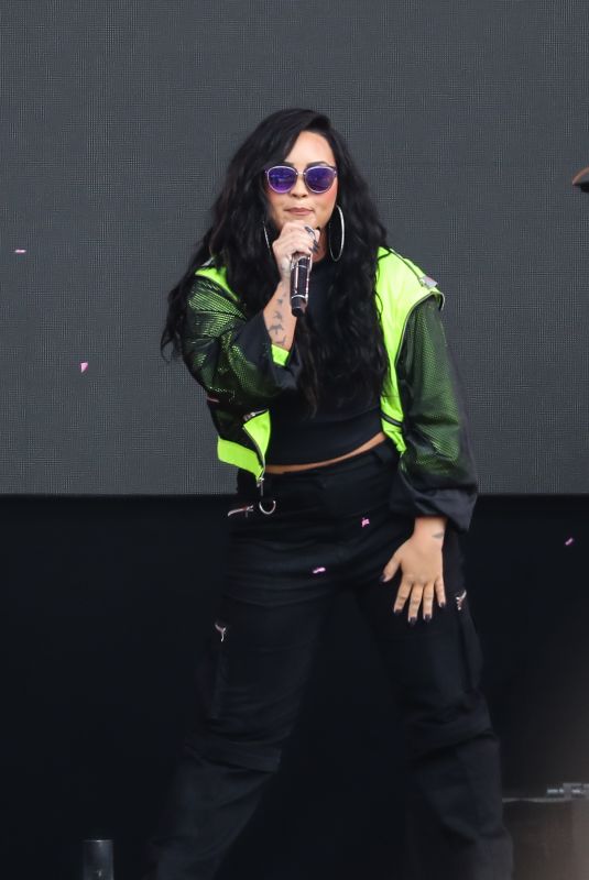DEMI LOVATO Performs at BBC Biggest Weekend Festival in Swansea 05/272018