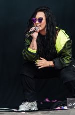 DEMI LOVATO Performs at BBC Biggest Weekend Festival in Swansea 05/272018