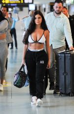 DEMI ROSE MAWBY Arrives in Ibiza 05/10/2018