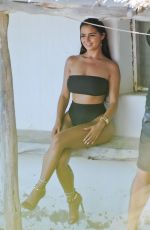 DEMI ROSE MAWBY in Bikini on the Set of a Photoshoot in Ibiza 05/13/2018