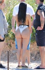 DEMI ROSE MAWBY in Swimsuit on the Set of a Photoshoot in Ibiza 05/25/2018