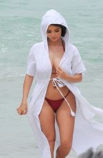 DEMI ROSE MAWBY Leaves a Yacht in Ibiza 05/12/2018