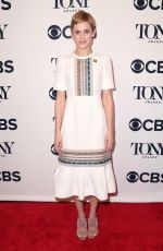 DENISE GOUGH at Tony Awards Nominees Photocall in New York 05/02/2018