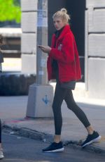 DEVON WINDSOR Leaves a Gym in New York 05/21/2018
