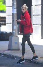DEVON WINDSOR Leaves a Gym in New York 05/21/2018