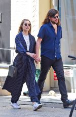 DIANNA AGRON and Winston Marshall Out in New York 05/23/2018
