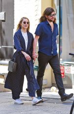 DIANNA AGRON and Winston Marshall Out in New York 05/23/2018