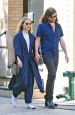 DIANNA AGRON and Winston Marshall Out in New York 05/23/2018