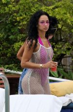 DRAYA MICHELE in Swimsuit at a Beach in Miami 05/15/2018