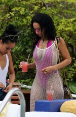 DRAYA MICHELE in Swimsuit at a Beach in Miami 05/15/2018