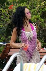 DRAYA MICHELE in Swimsuit at a Beach in Miami 05/15/2018