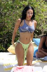DRAYA MICHELE in Swimsuit at a Beach in Miami 05/15/2018