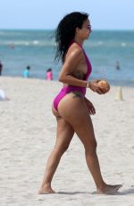 DRAYA MICHELE in Swimsuit at a Beach in Miami 05/15/2018