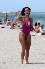DRAYA MICHELE in Swimsuit at a Beach in Miami 05/15/2018