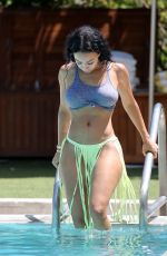 DRAYA MICHELE in Swimsuit at a Beach in Miami 05/15/2018