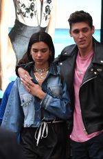 DUA LIPA and Isaac Carew Out in London 05/30/2018