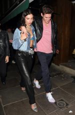 DUA LIPA and Isaac Carew Out in London 05/30/2018