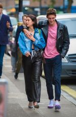 DUA LIPA and Isaac Carew Out in London 05/30/2018