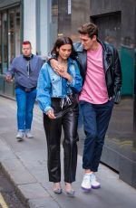 DUA LIPA and Isaac Carew Out in London 05/30/2018