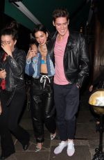 DUA LIPA and Isaac Carew Out in London 05/30/2018