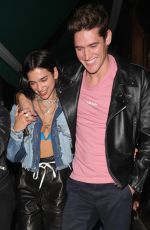 DUA LIPA and Isaac Carew Out in London 05/30/2018