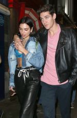 DUA LIPA and Isaac Carew Out in London 05/30/2018