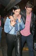 DUA LIPA and Isaac Carew Out in London 05/30/2018