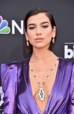 DUA LIPA at Billboard Music Awards in Las Vegas 05/20/2018