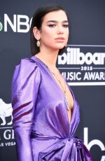 DUA LIPA at Billboard Music Awards in Las Vegas 05/20/2018