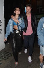 DUA LIPA at Soho House in London 05/30/2018